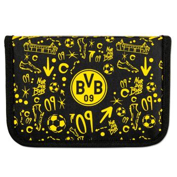 Borussia Dortmund BVB Schüleretui Graffiti gefüllt mit 18 Buntstiften